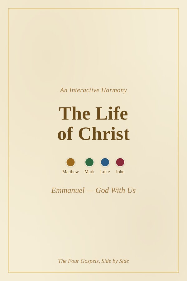 The Life of Christ timeline cover